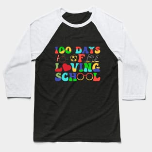 100 days Of loving school Baseball T-Shirt